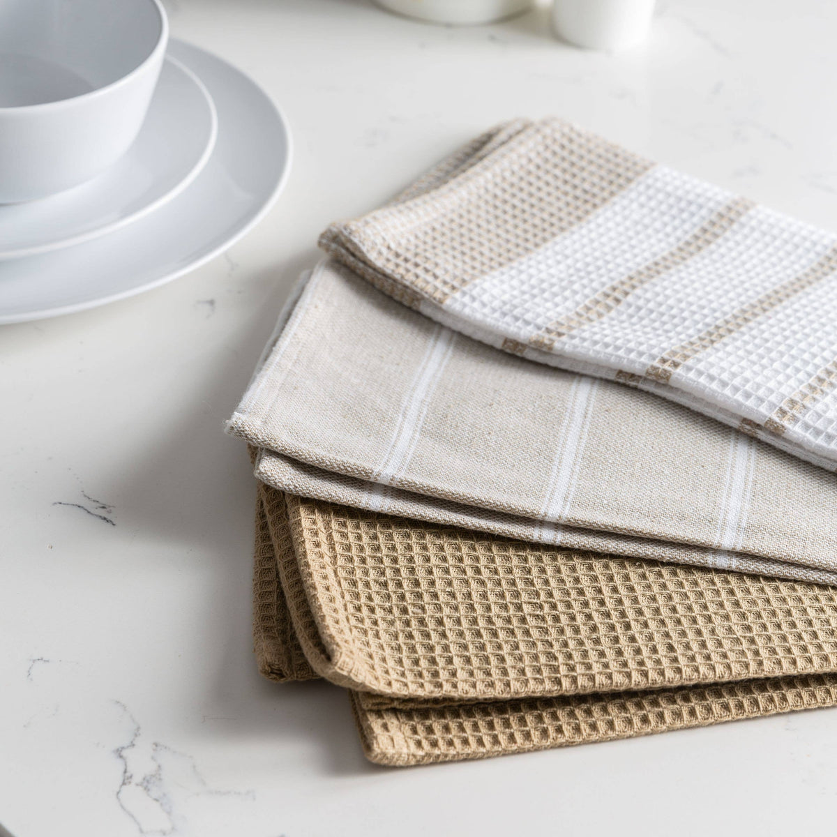 Fabstyles - Fabstyles Fouta Kitchen Towel - Set of 3
