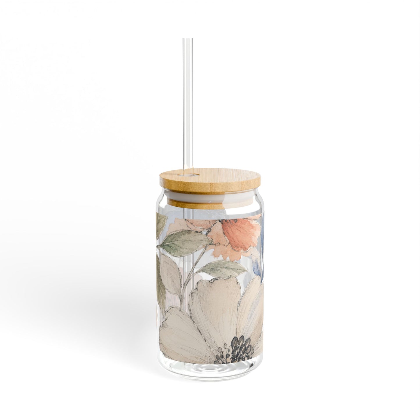 Petal Weave | Sipper Glass, 16oz
