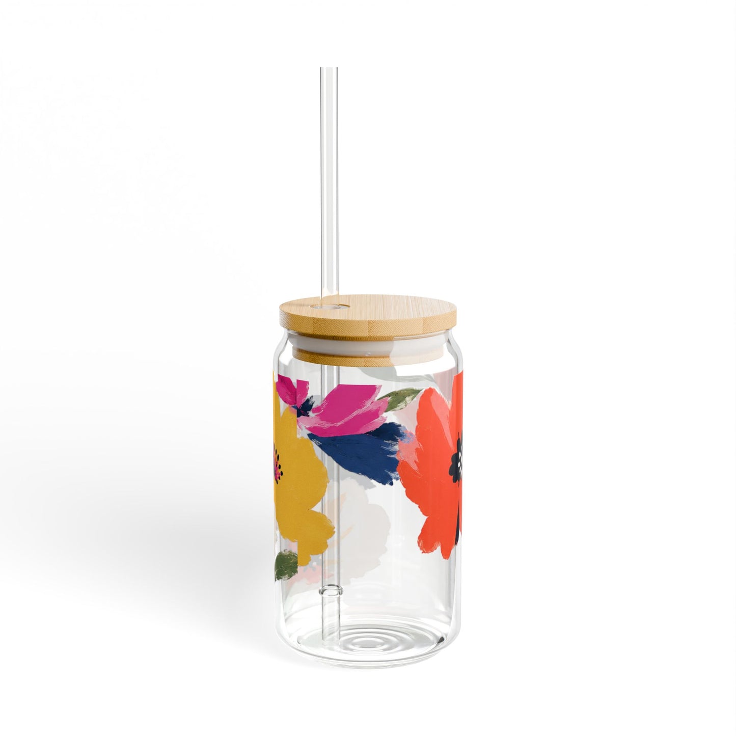 Wildflower Weave | Sipper Glass, 16oz