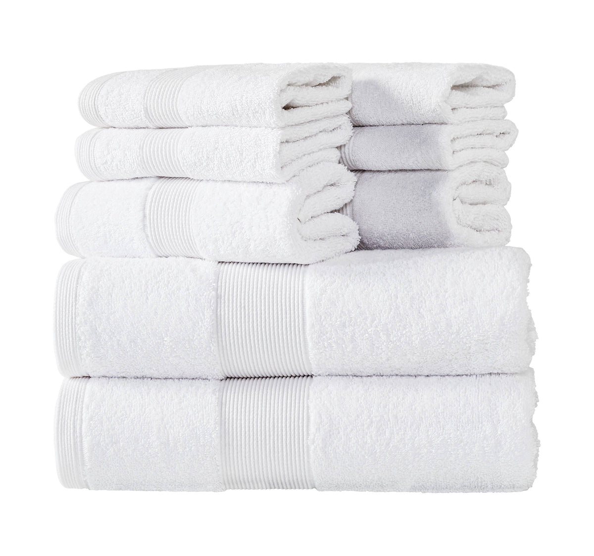 8 Piece Cotton Towel Set