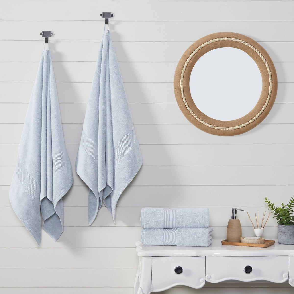 4 Piece Bath Towel Set
