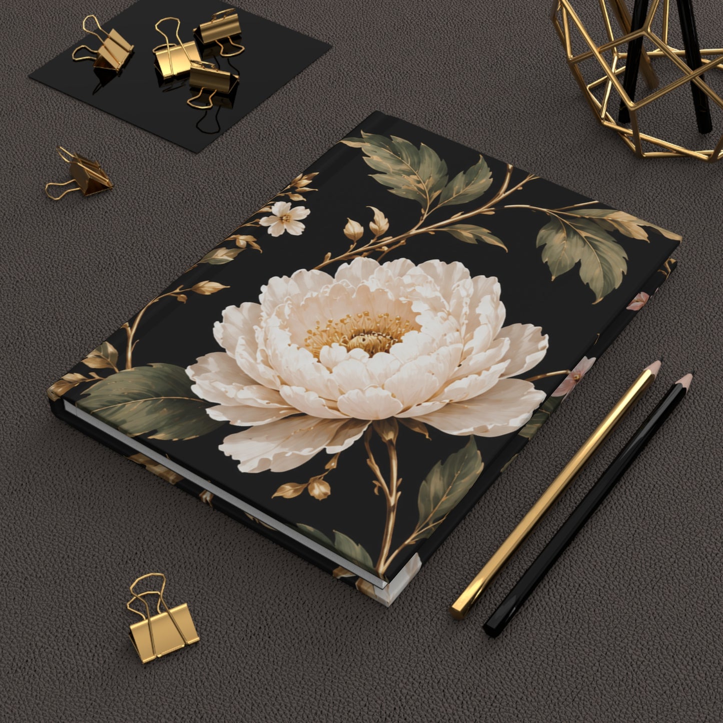 Bespoke Bambina | Peony Princess | Hardcover Journal