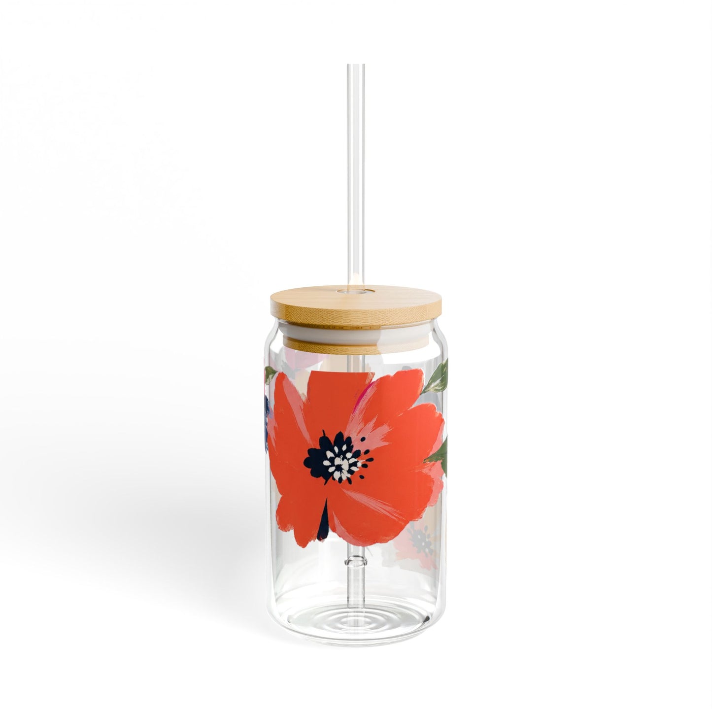 Wildflower Weave | Sipper Glass, 16oz
