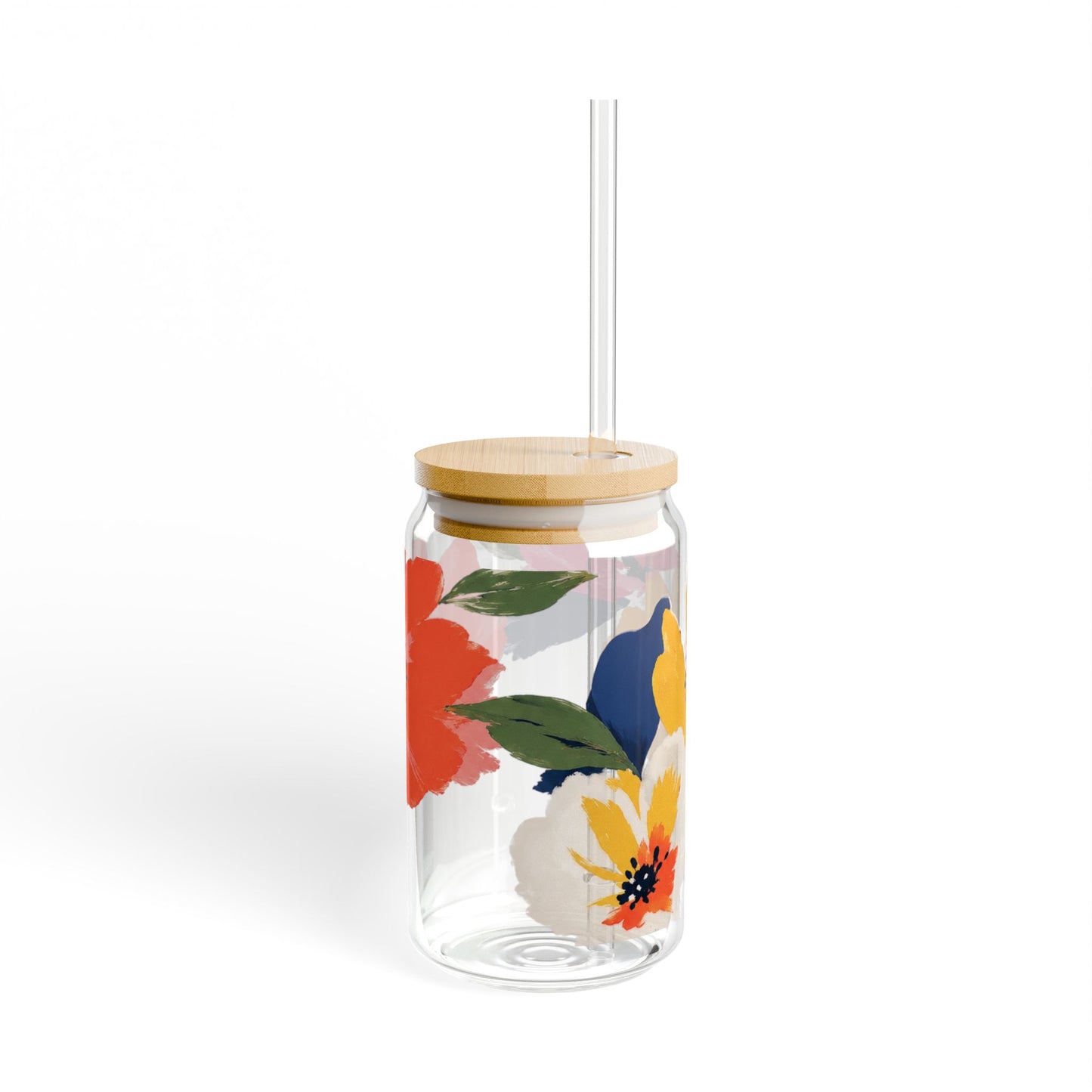 Wildflower Weave | Sipper Glass, 16oz