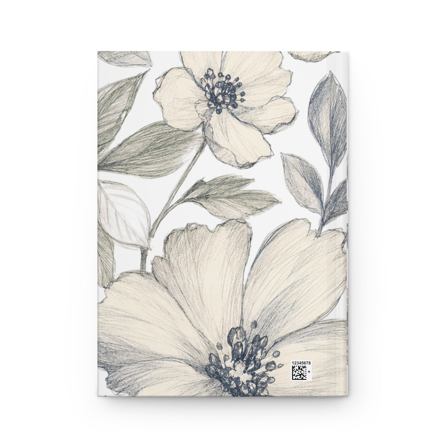 Bespoke Bambina | Gardenia Sketch | Hardcover Journal
