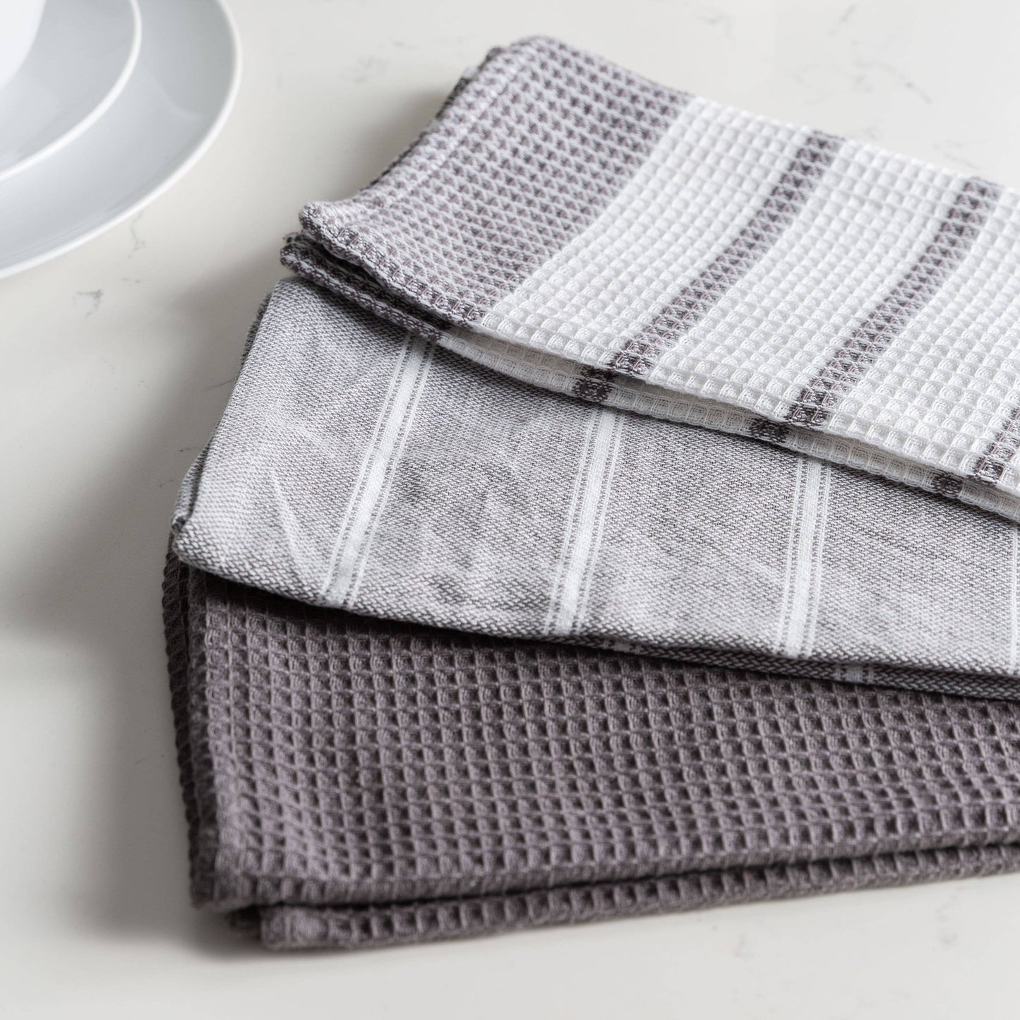 Fabstyles - Fabstyles Fouta Kitchen Towel - Set of 3