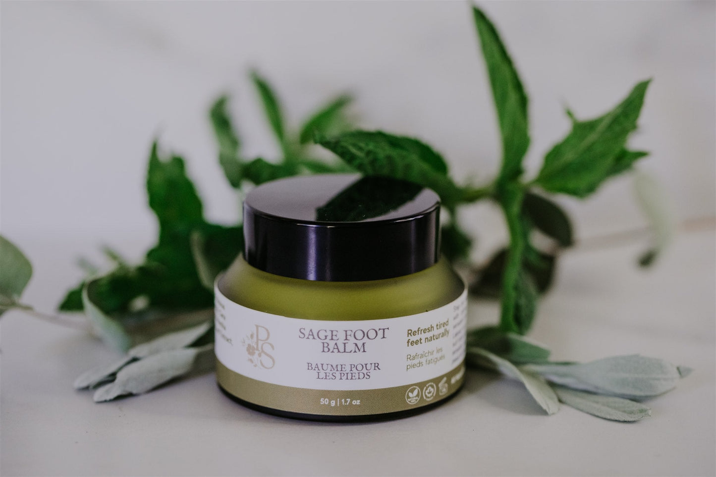 Sage Foot Balm with Tallow & Wildcrafted Sage