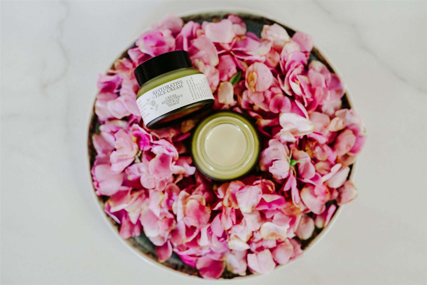 Restorative Face Cream with Ceramides and Wild Rose Petals