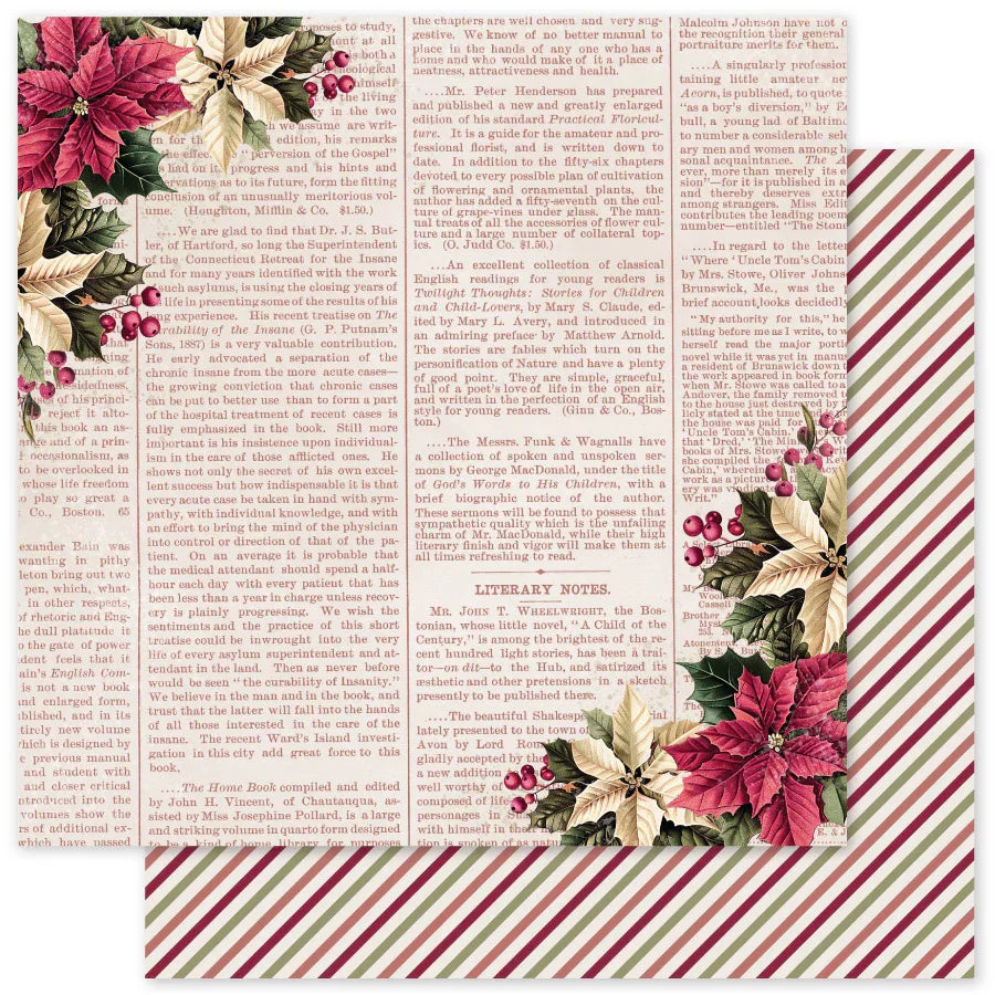 Christmas Holly 12x12 Paper Collection 35118