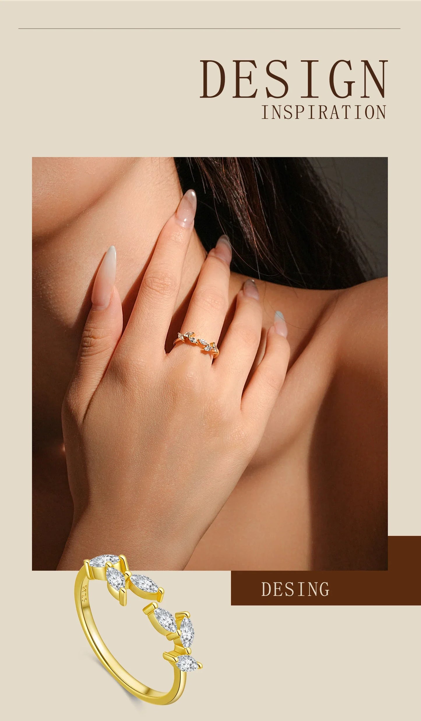 The Signature Marquise 925 Sterling Silver Ring