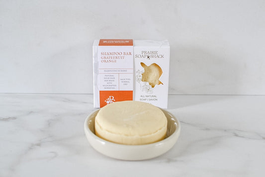 Prairie Soap Shack | Shampoo Bar Grapefruit Orange