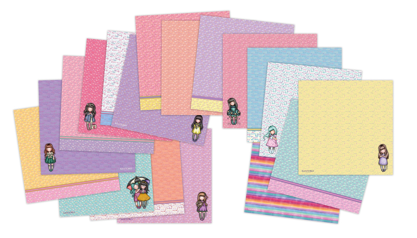 Santoro London | Gorjuss  Be Kind | Paper Pad 18 Designs