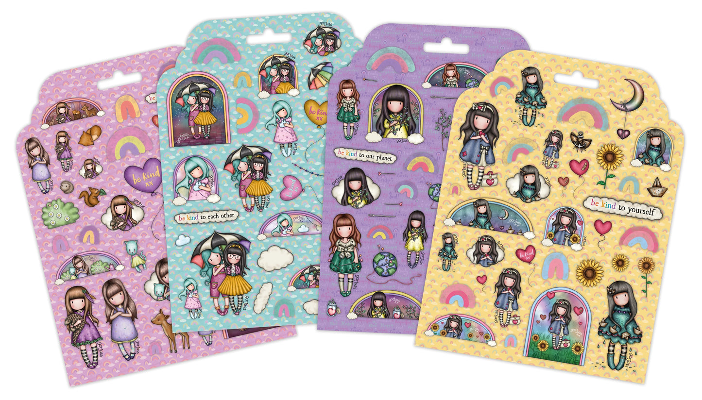 Santoro London| Gorjuss  Be Kind| 12 sheets