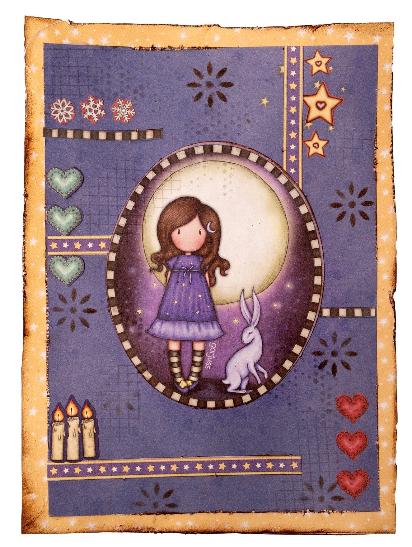 Santoro London | Gorjuss | Stickers & Glitter Essentials 15 Sheets