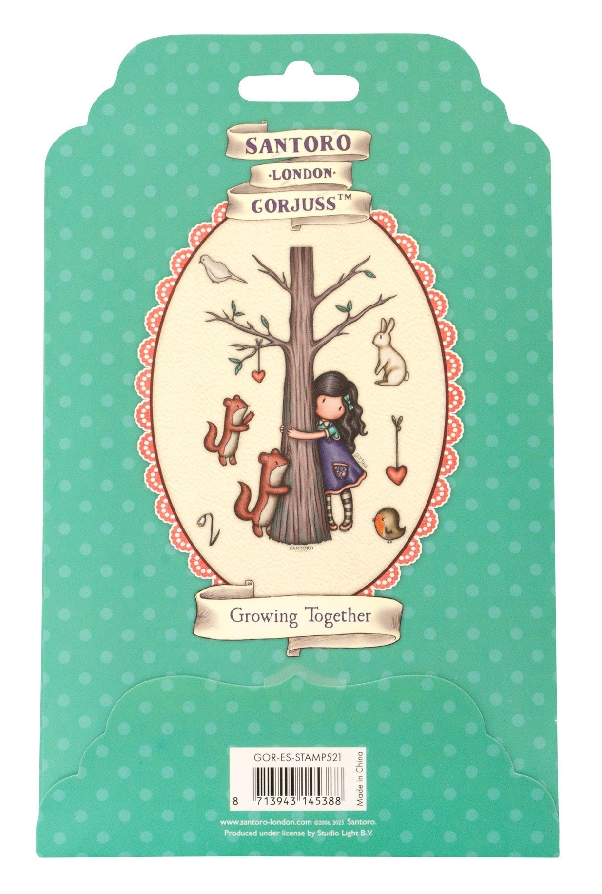 Santoro London| Gorjuss Growing Together| Essentials 7 PC
