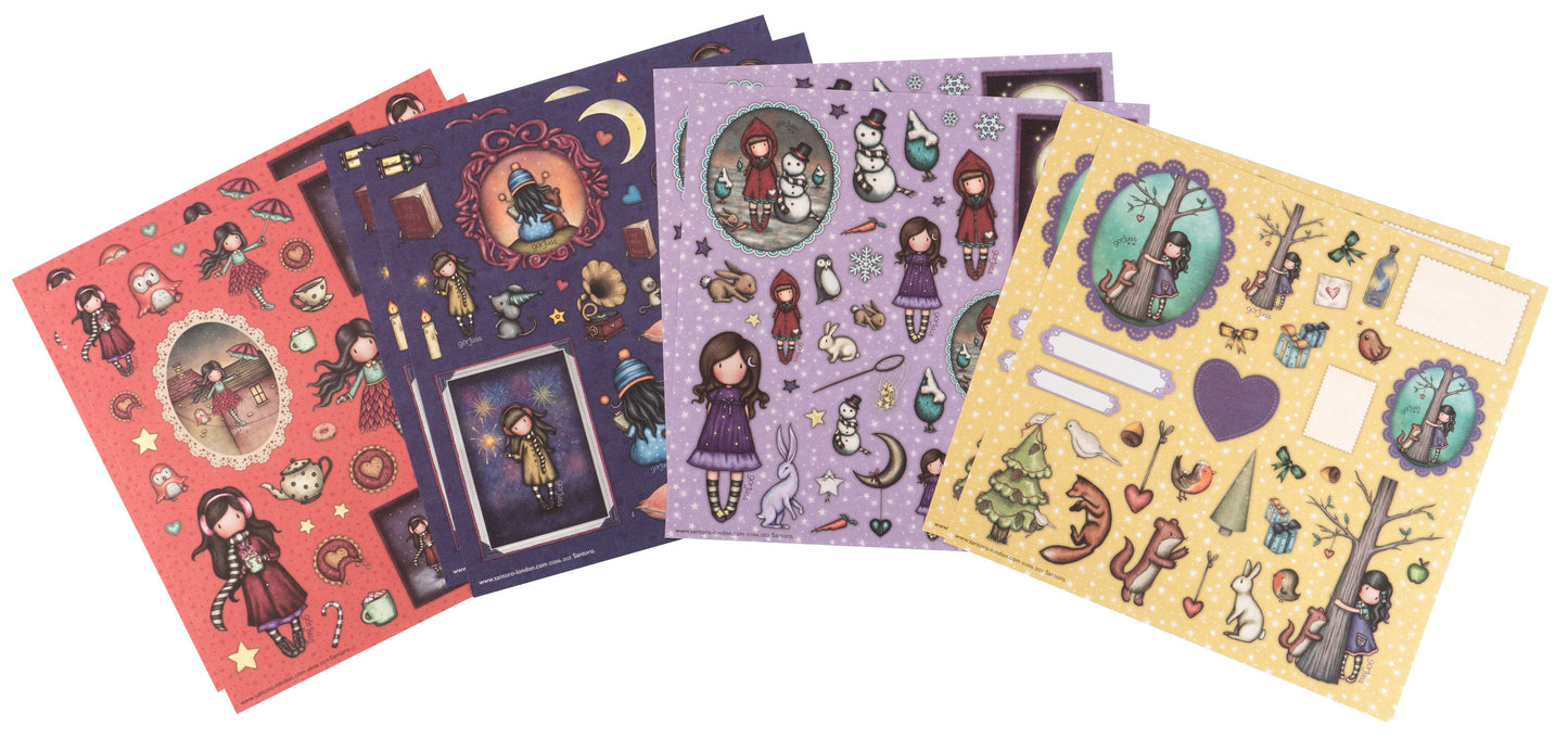 Santoro London| Gorjuss | Essential Sticker Set |