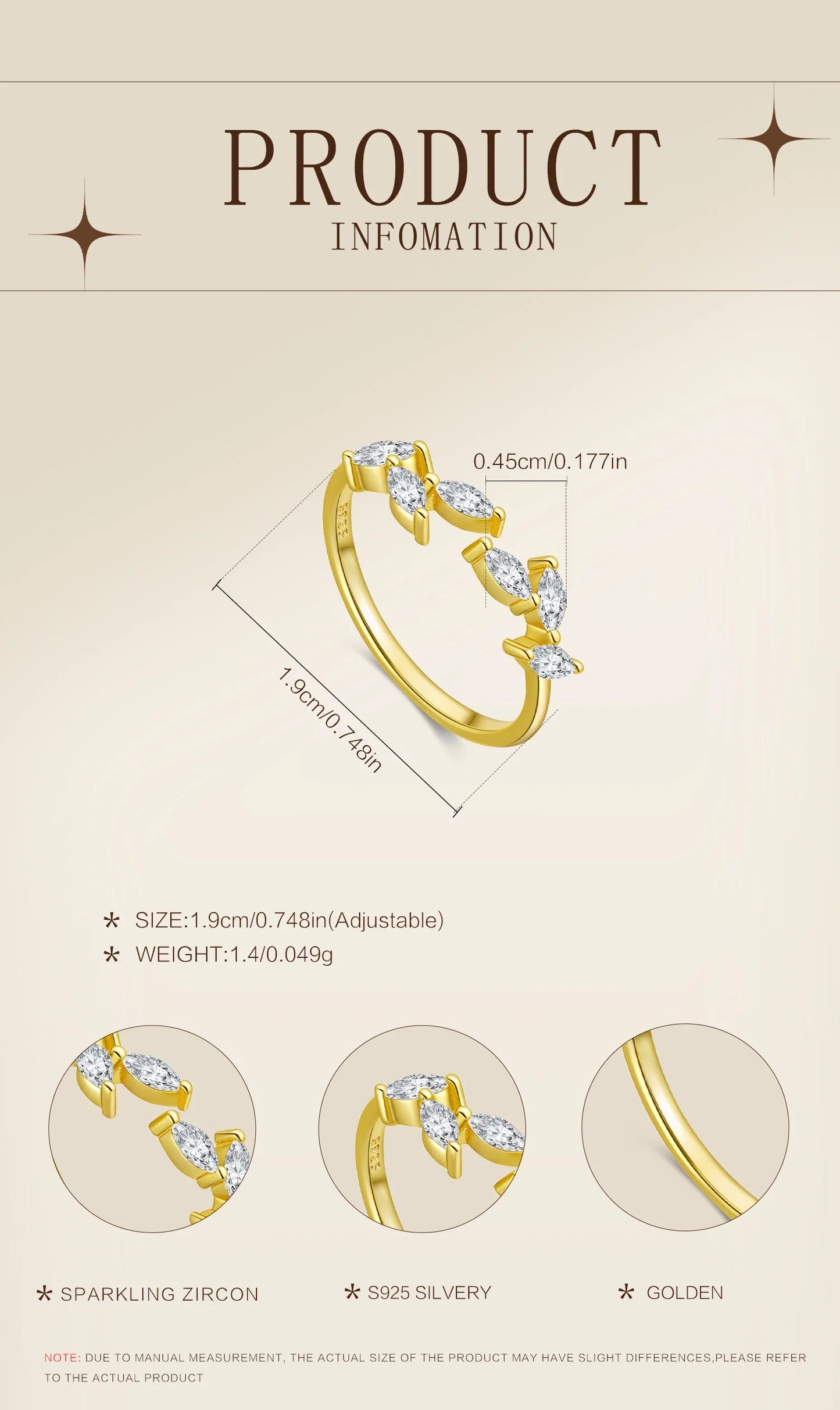 The Signature Marquise 925 Sterling Silver Ring