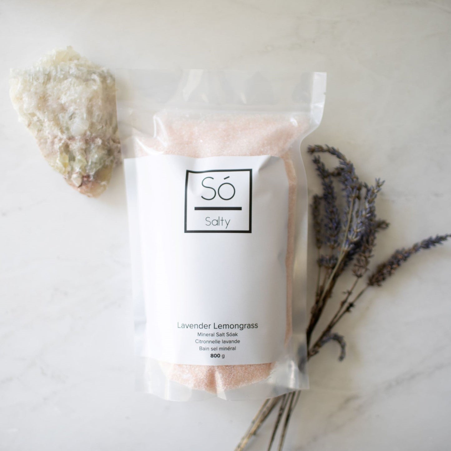 Epsom Salt & Himalayan Pink Salt Bath Soak