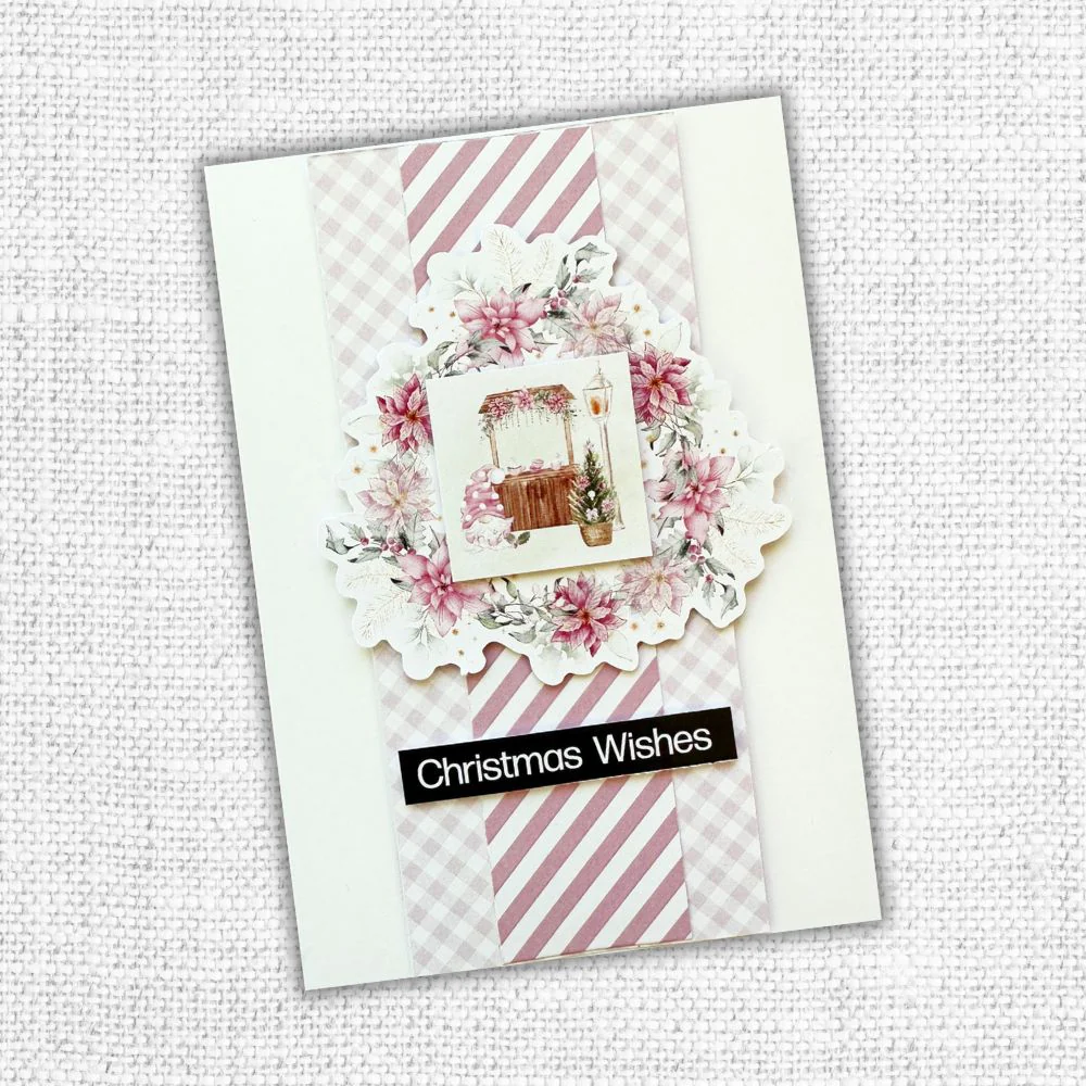 Sweet Christmas Treats Florals Embossed Die Cuts 31226