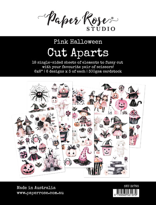 Pink Halloween Cut Aparts Paper Pack 32793