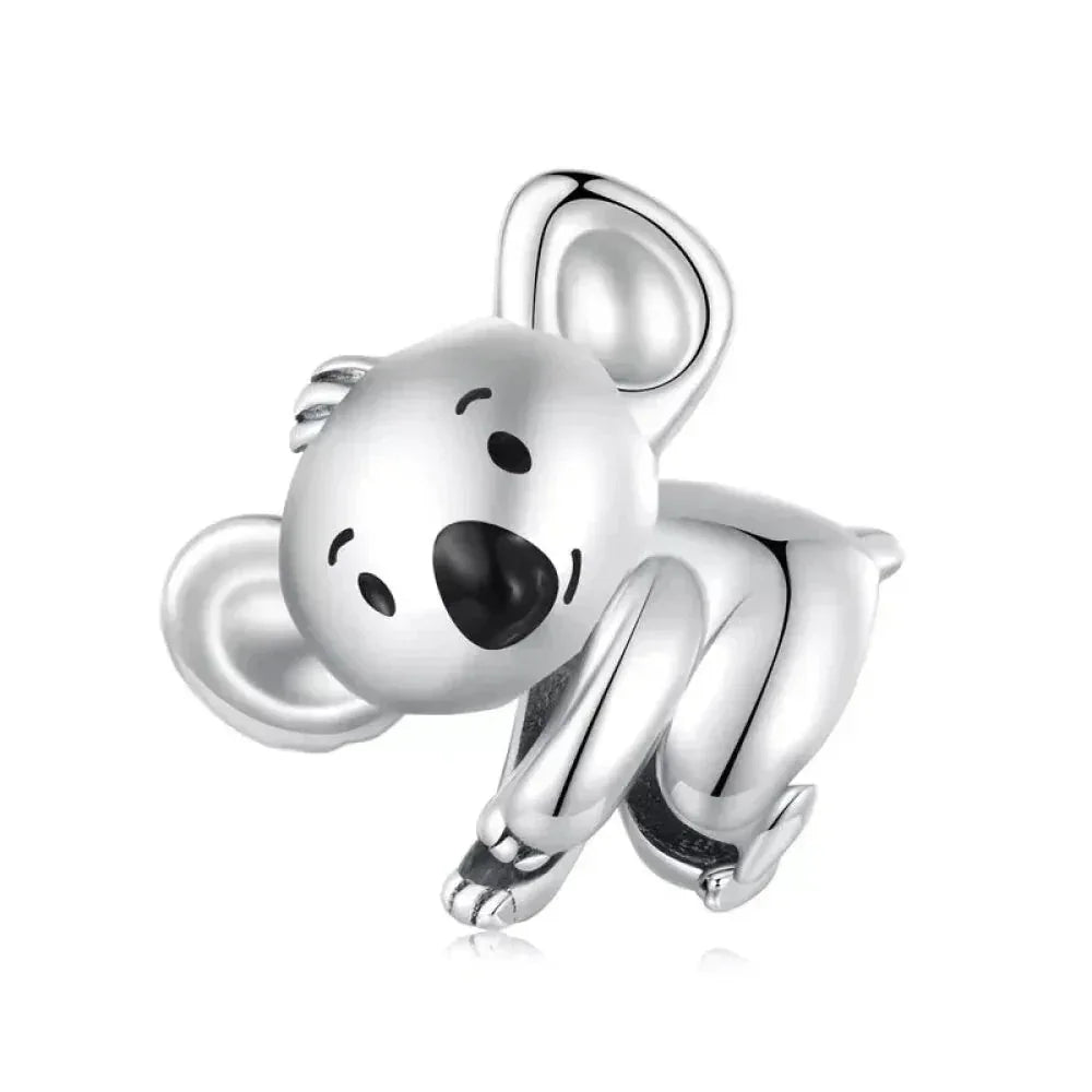 Genuine 925 Sterling Silver Pet Dog Charm For Bracelet - Poodle Dachshund Pendant