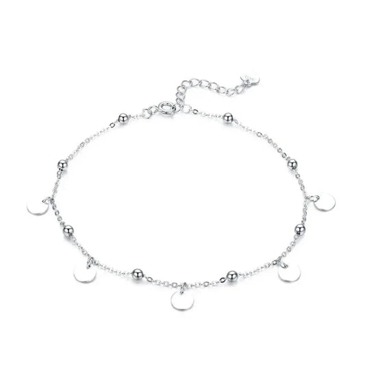 The Modern Geometric 925 Sterling Silver Anklet