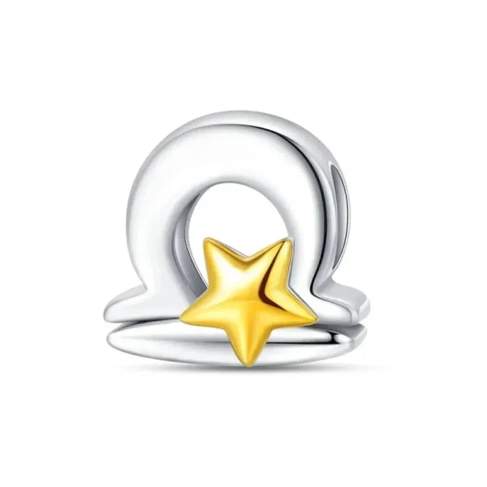 Delicate 925 Silver Zodiac Charm: Personalize Your Bracelet With Your Constellation