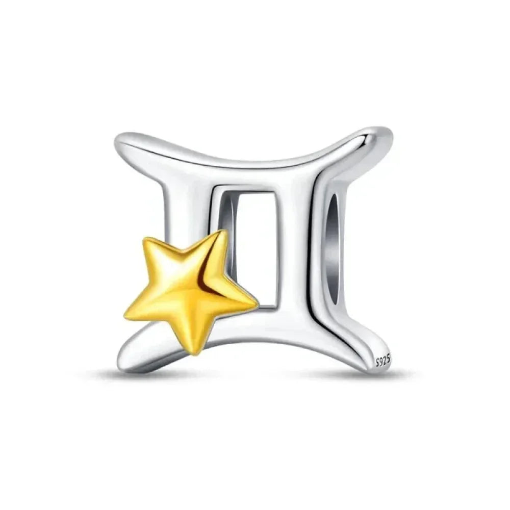 Delicate 925 Silver Zodiac Charm: Personalize Your Bracelet With Your Constellation