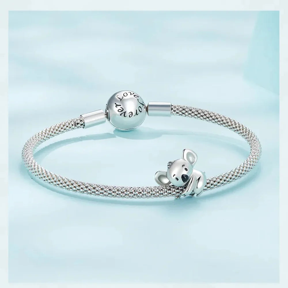 Genuine 925 Sterling Silver Pet Dog Charm For Bracelet - Poodle Dachshund Pendant