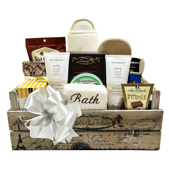 Naturally Unscented Bath | Gift Basket