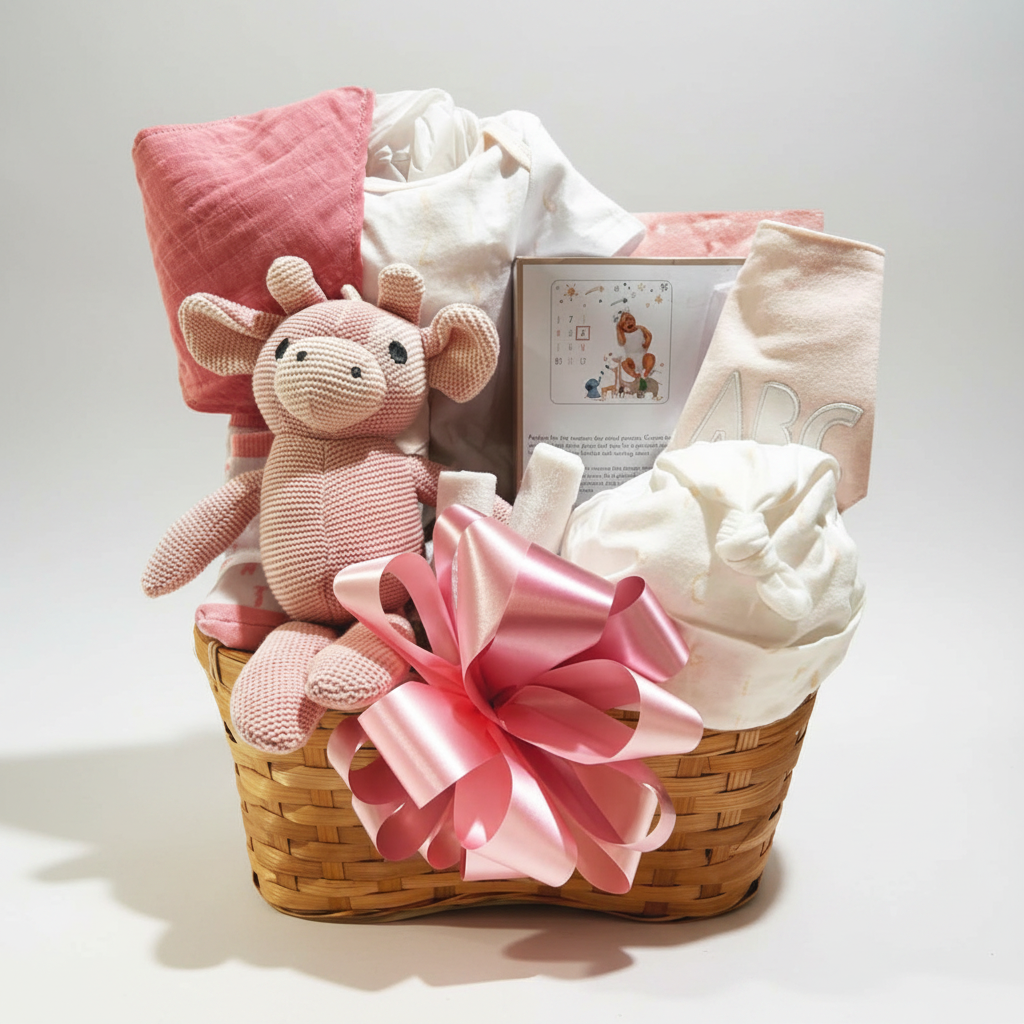Newborn Baby Girl | Gift Basket