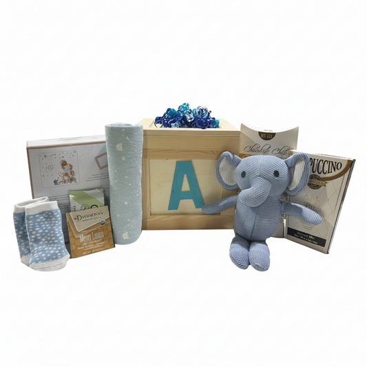 Baby Boy Things with Storage Box | Gift Basket