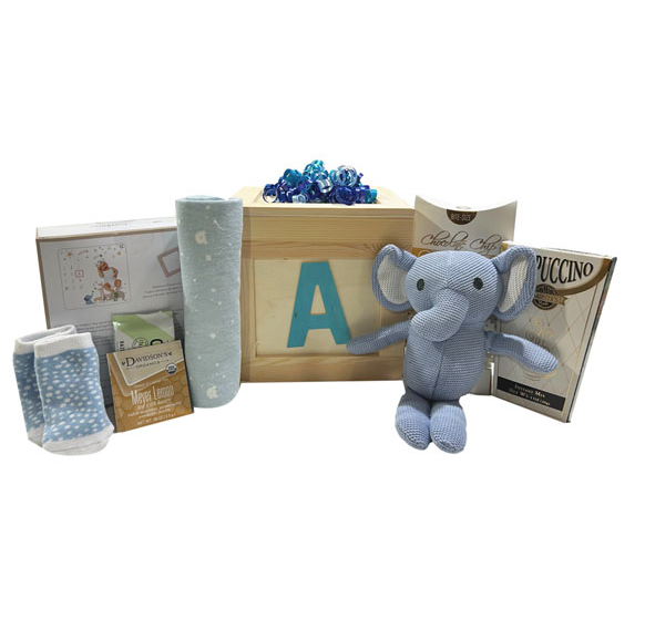 Baby Boy Things with Storage Box | Gift Basket