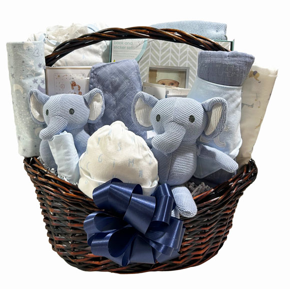 Boy Baby Gift Basket Bundle | Gift Basket