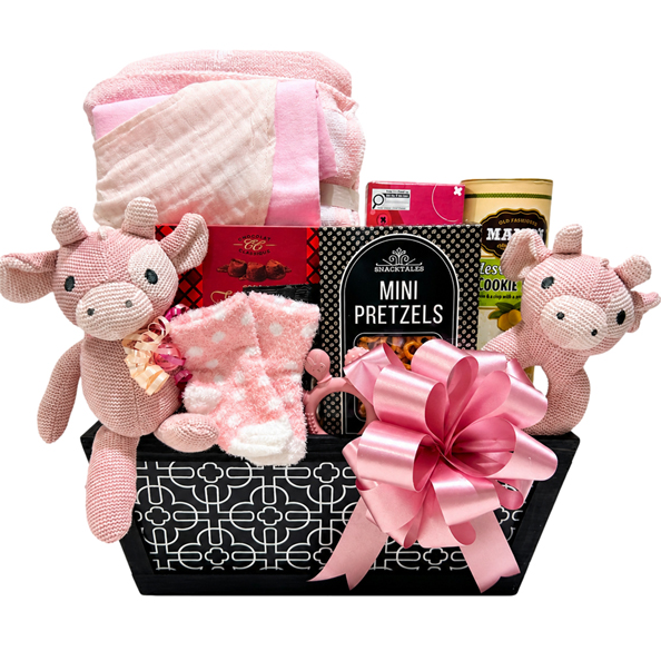 Luxury Baby Girl Gourmet | Gift Basket