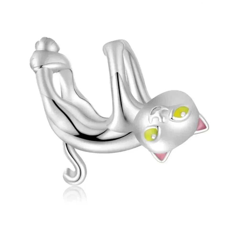 Genuine 925 Sterling Silver Pet Dog Charm For Bracelet - Poodle Dachshund Pendant