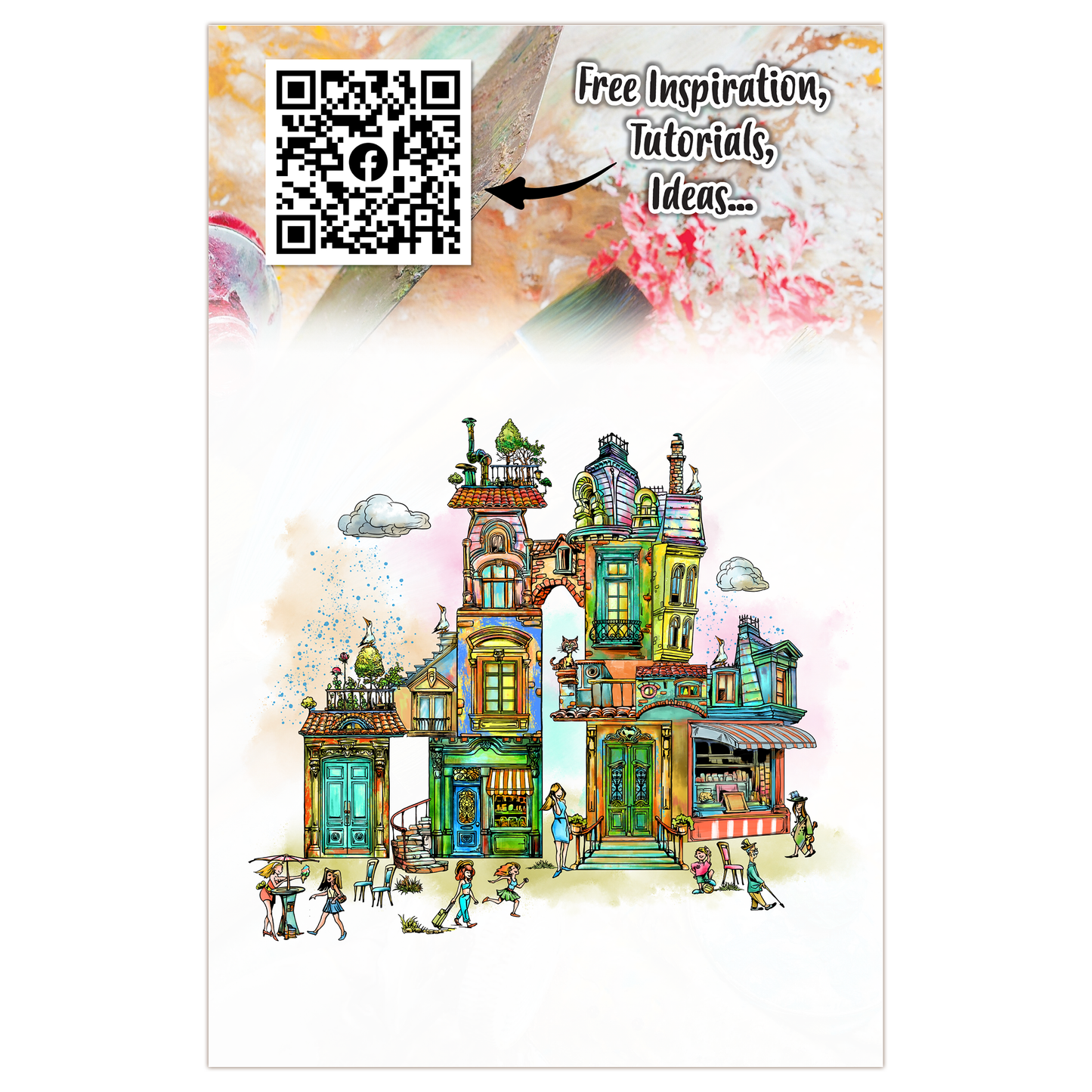 AALL and Create - A5 Stamp Set - Hello Neighbour!