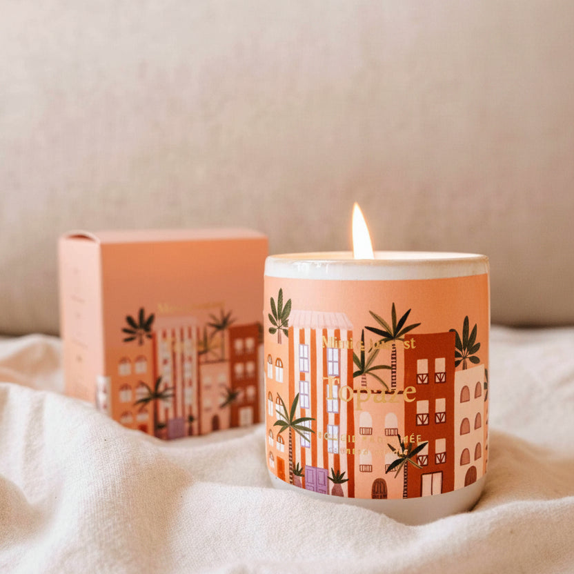Topaze - Reusable Candle