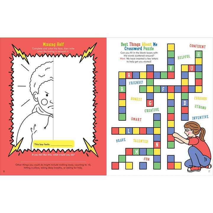 Peter Pauper Press - My Feelings and Emotions Activity Book