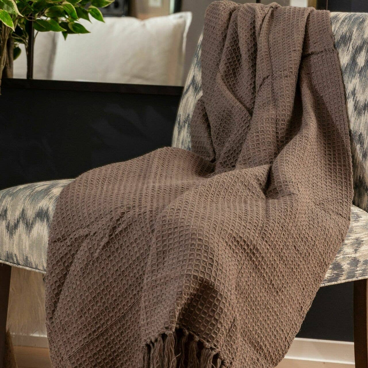 Fabstyles - Fabstyles Honeycomb High Quality Cotton Throw