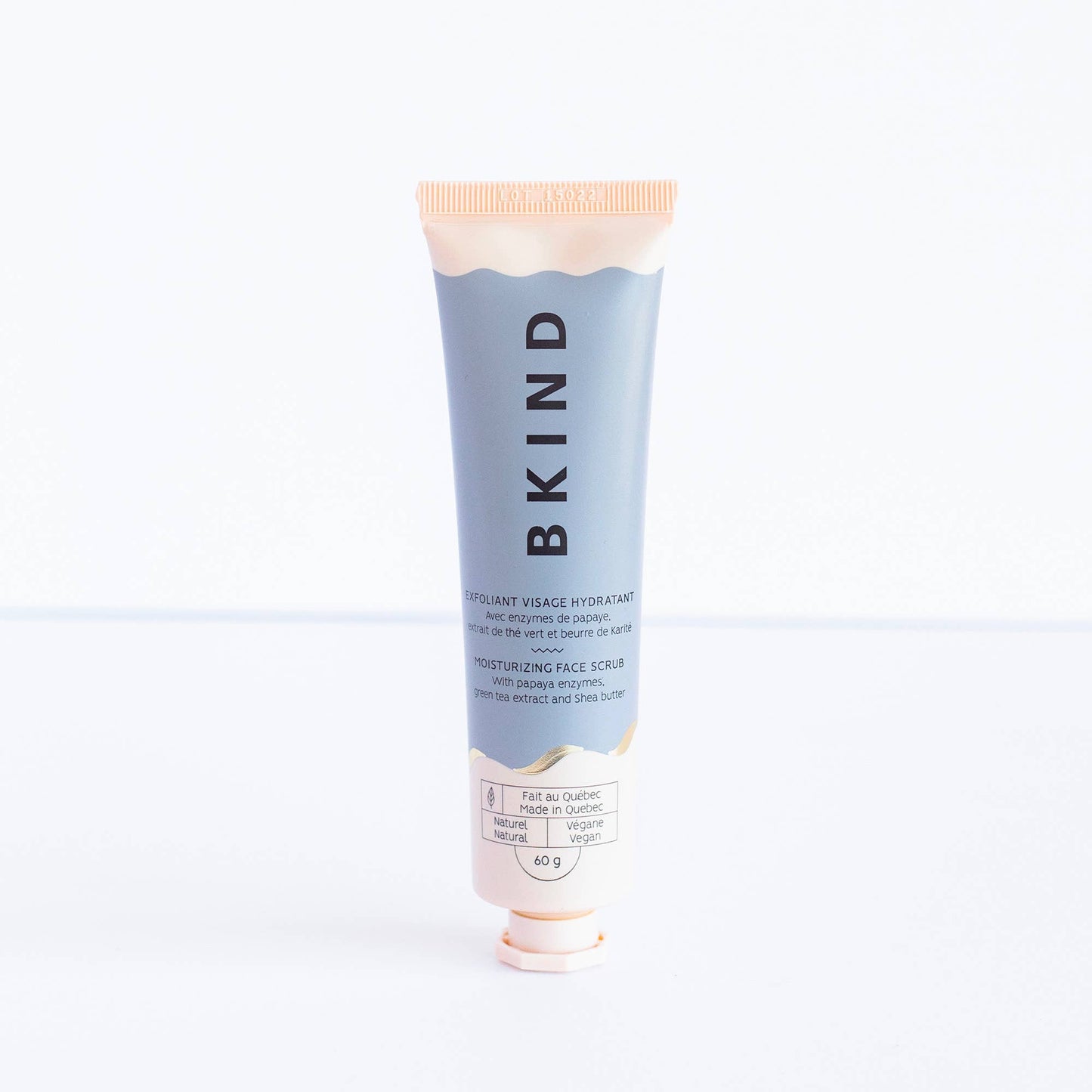 BKIND - Moisturizing Face Scrub - With papaya enzymes & green tea