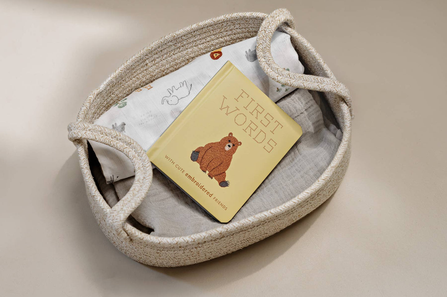 Paige Tate & Co. - First Words Embroidered Friends