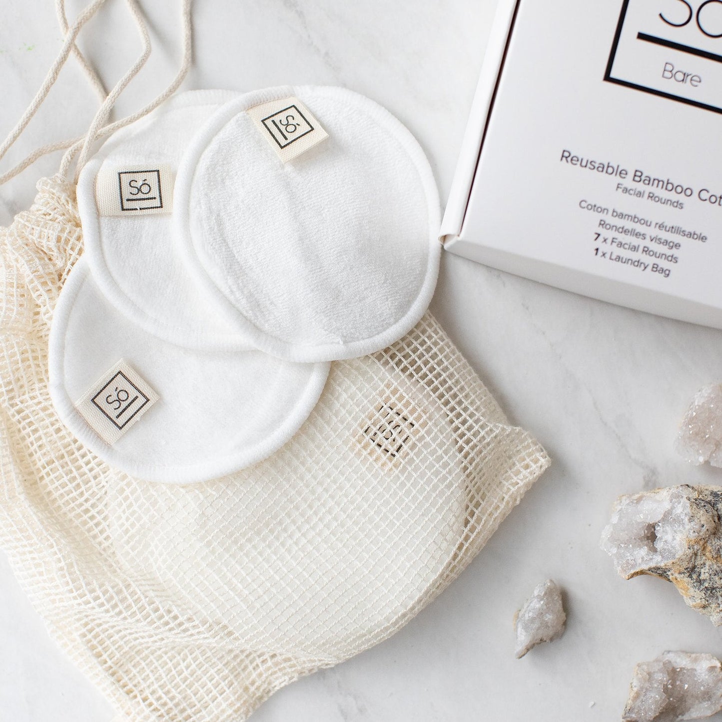 Reusable Bamboo Cotton Facial Rounds