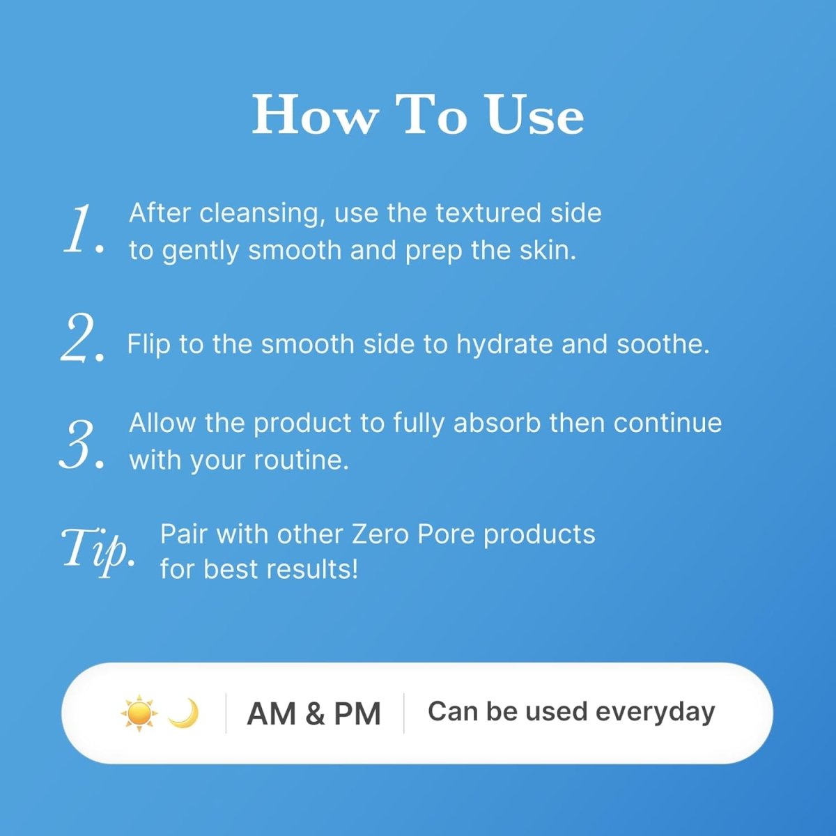Medicube Zero Pore Mild Pad 155g / 70 pads