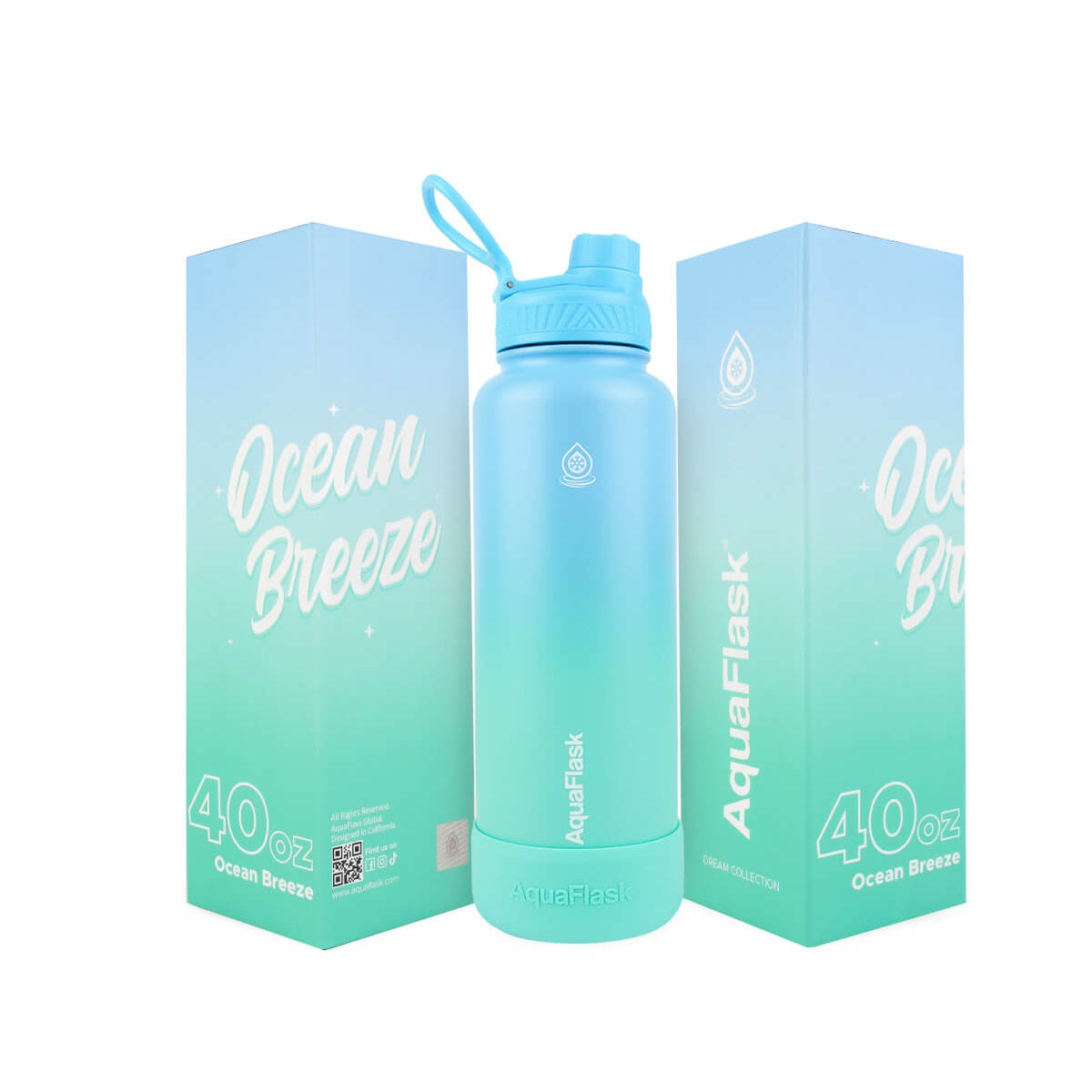 AquaFlask 40oz Dream Collection 4 – Limited Edition Double Wall Hot & Cold Leak-Proof Travel Tumbler