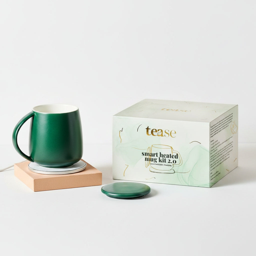 Smart Heated Mug Kit 2.0 with Wireless Charger